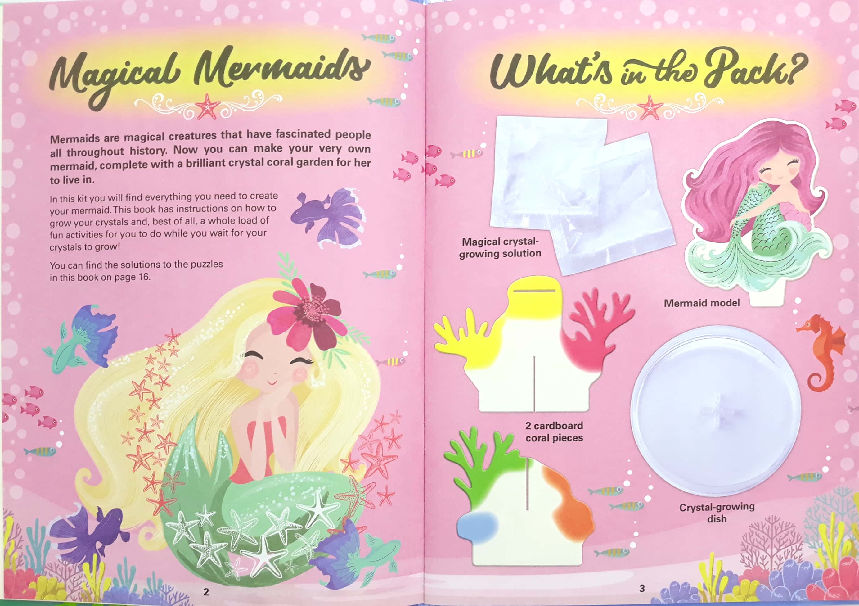 the ultimate crystal mermaid book and kits