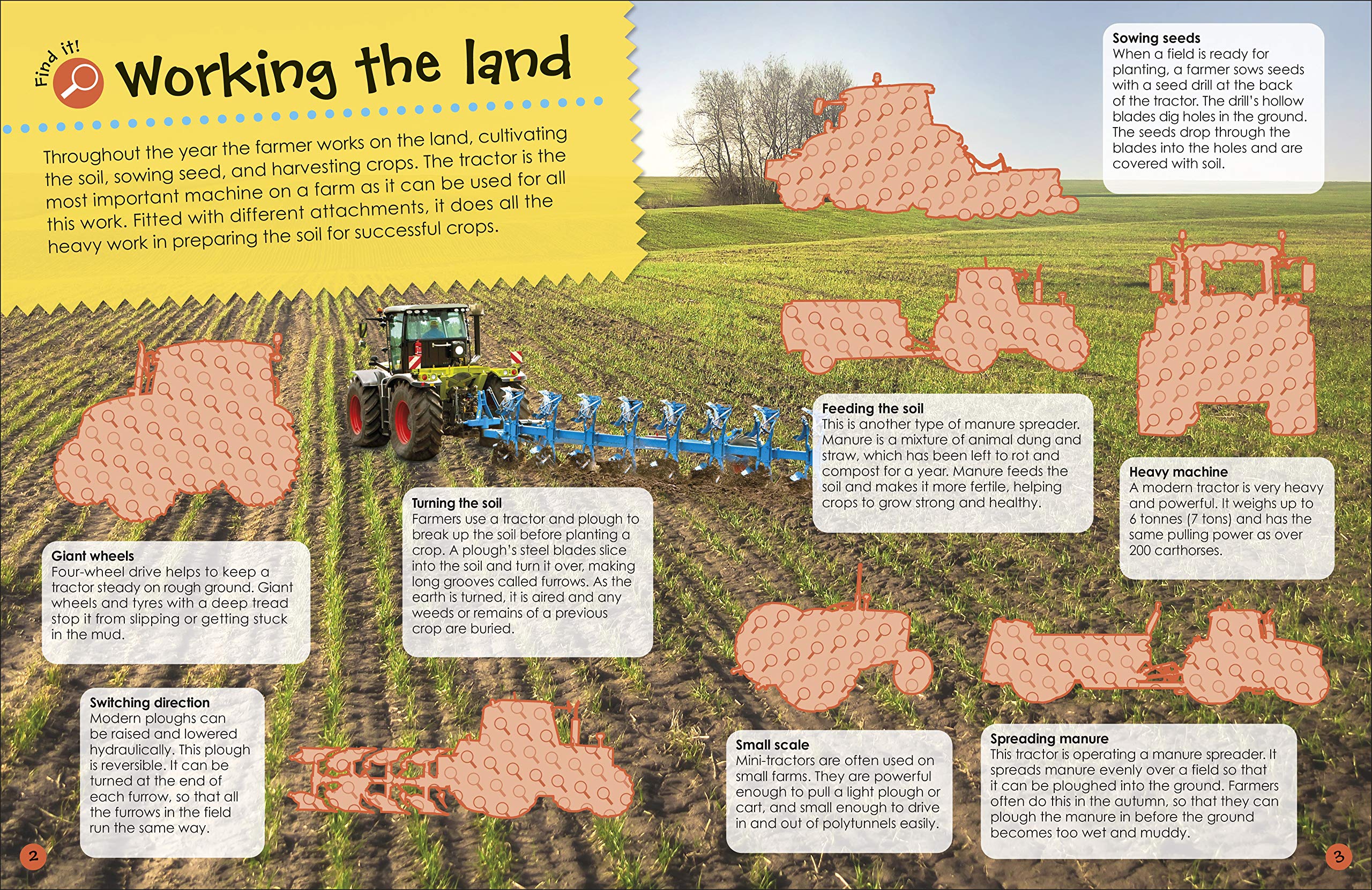 the ultimate sticker book tractor