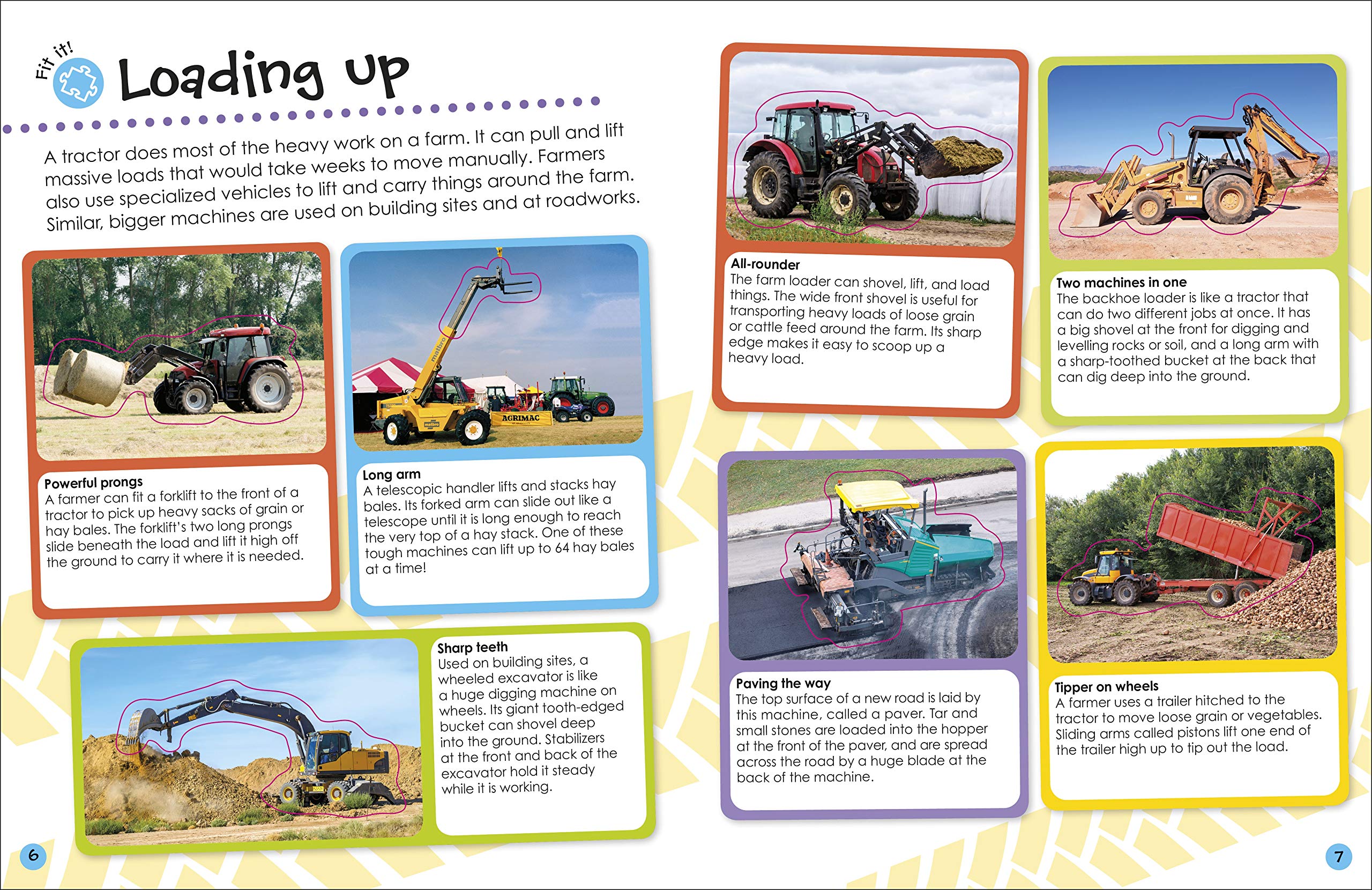 the ultimate sticker book tractor