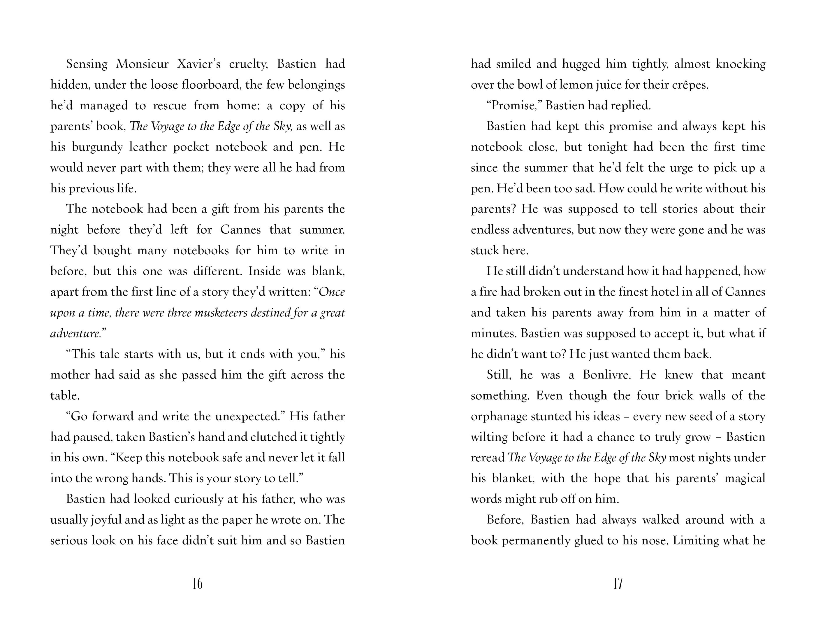 the unexpected tale of bastien bonlivre