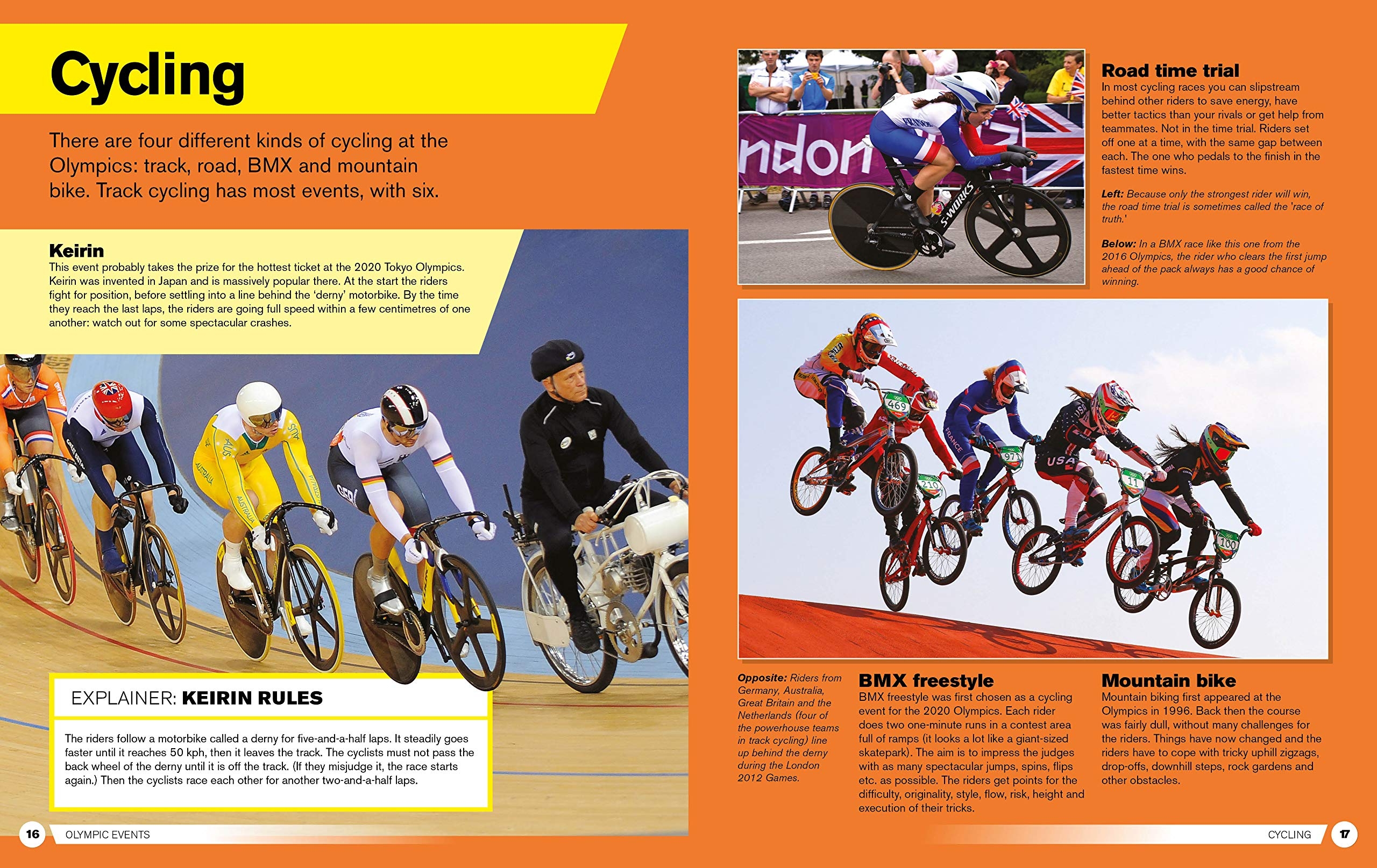 the unofficial guide to the olympic games: events