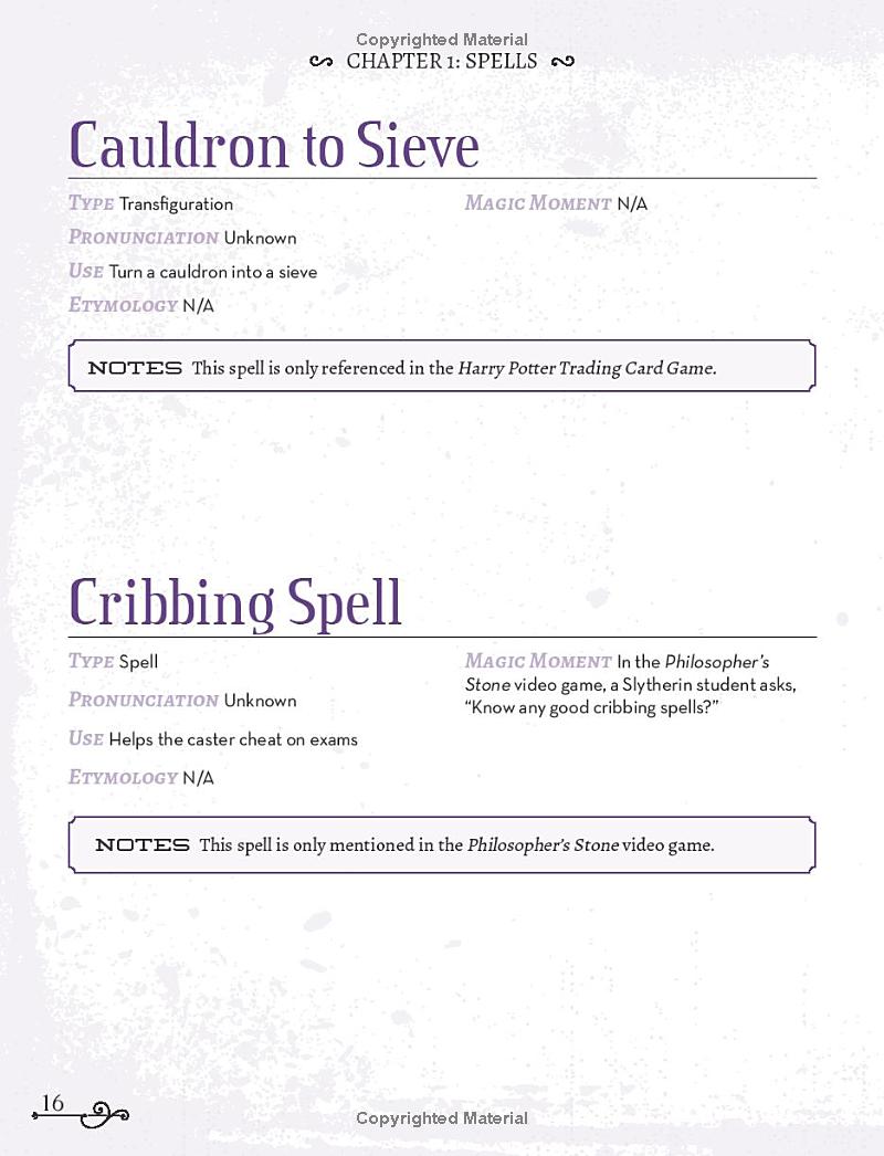 the unofficial ultimate harry potter spellbook
