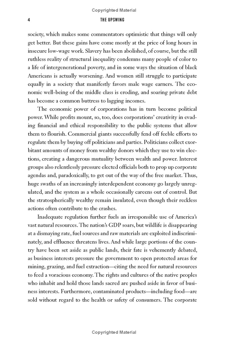 the upswing: how america came together a century ago and how we can do it again