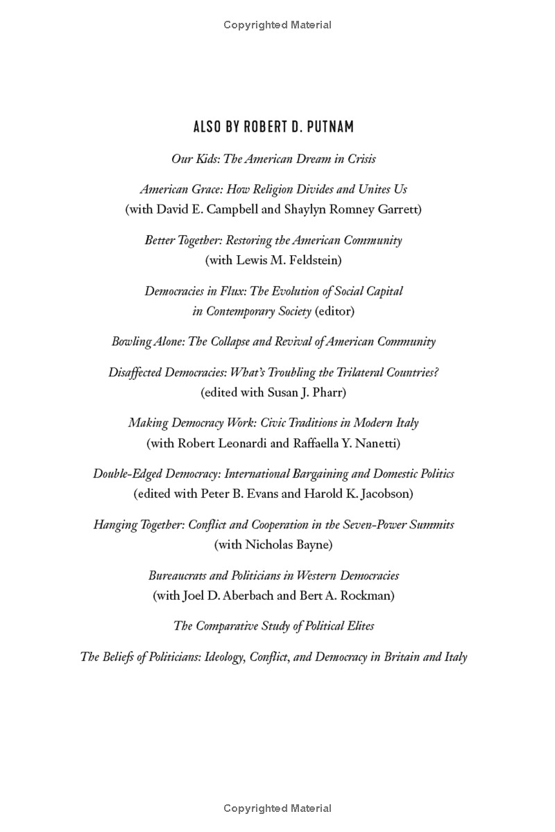 the upswing: how america came together a century ago and how we can do it again