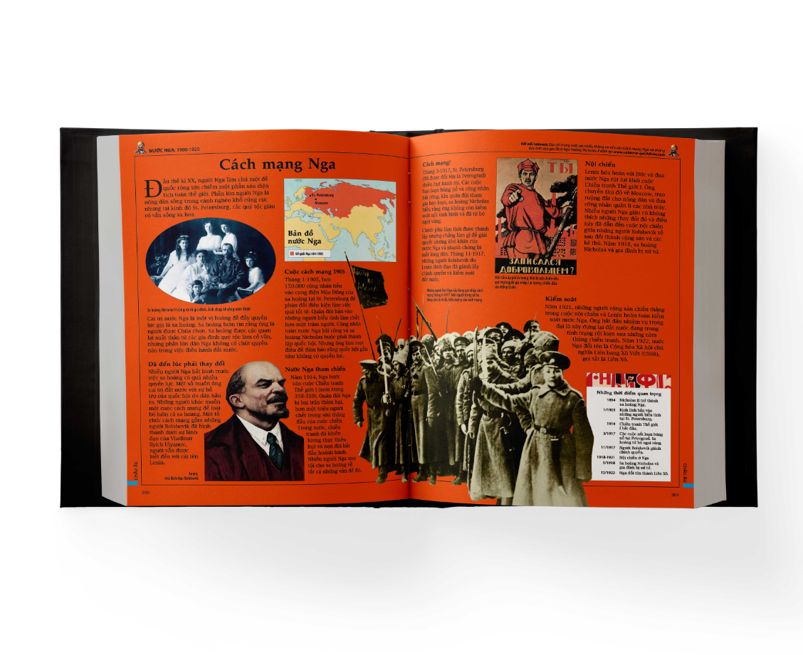 the usborne: bách khoa lịch sử thế giới - encyclopedia of world history