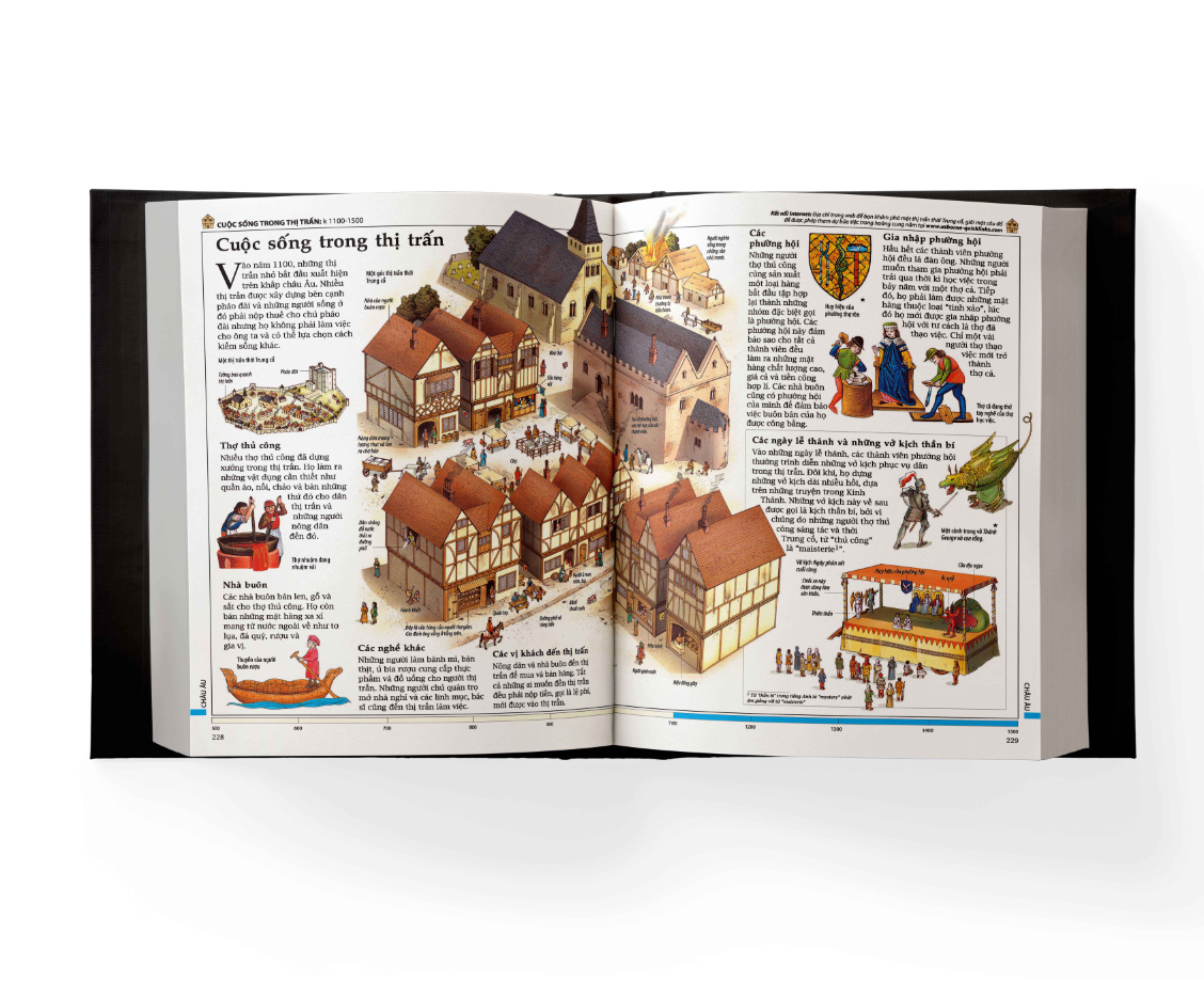 the usborne: bách khoa lịch sử thế giới - encyclopedia of world history