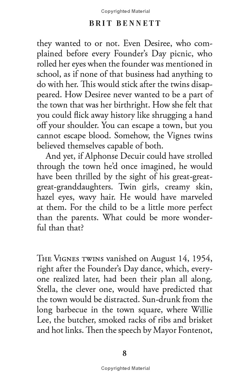 the vanishing half: a novel