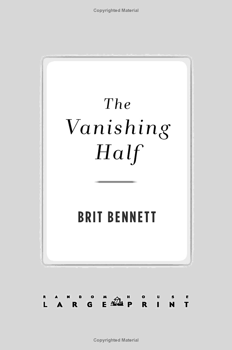 the vanishing half: a novel