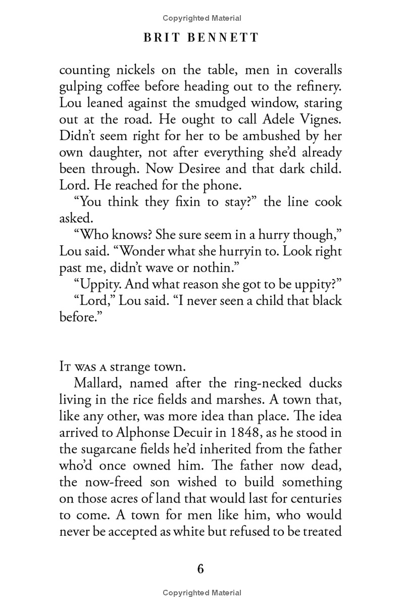 the vanishing half: a novel