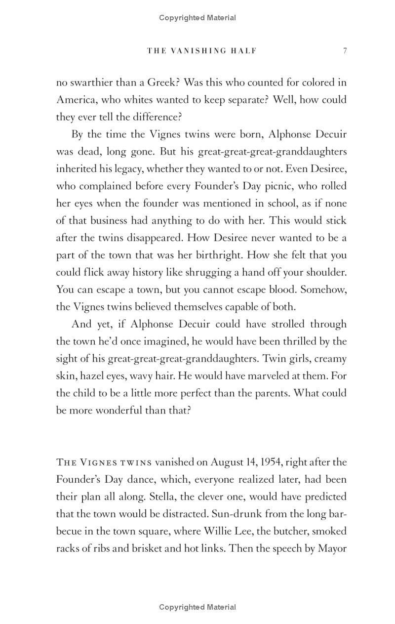 the vanishing half: shortlisted for the women's prize 2021