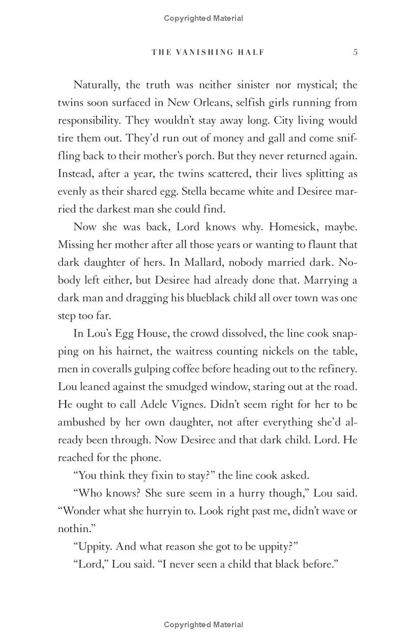 the vanishing half: shortlisted for the women's prize 2021