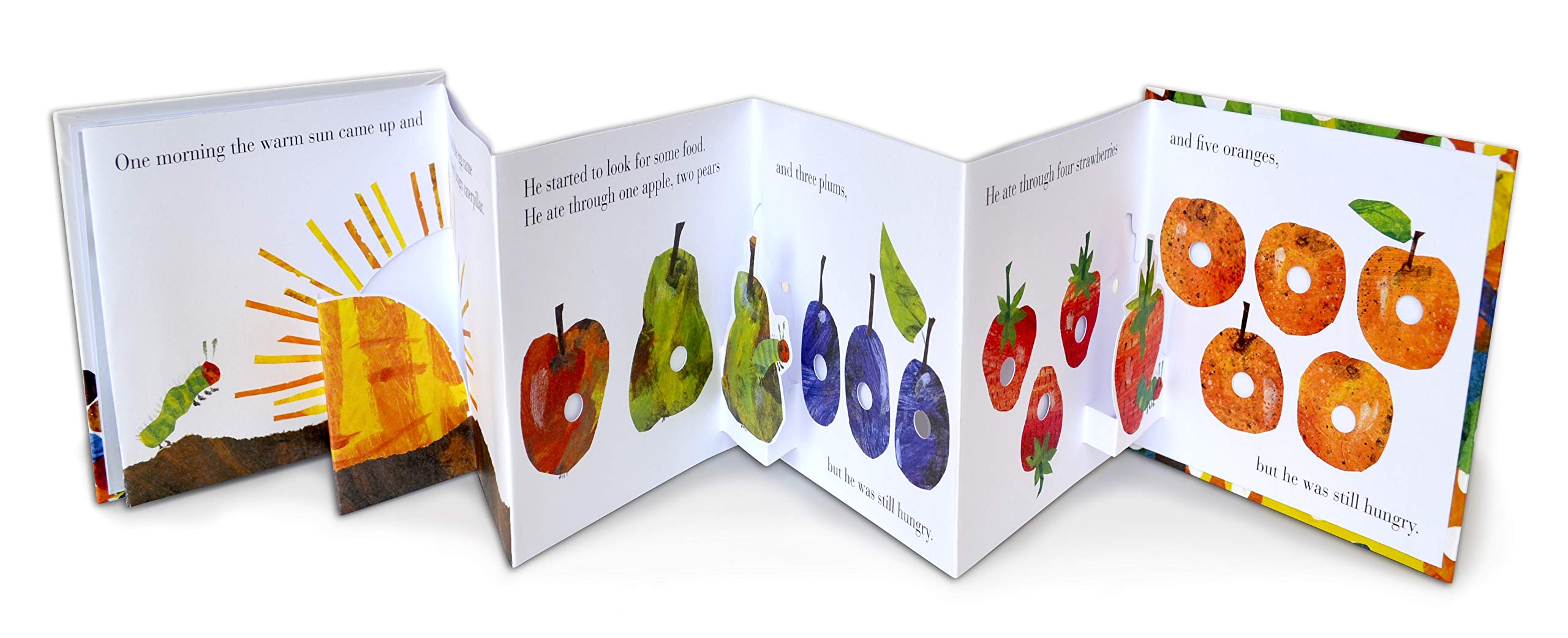 the very hungry caterpillar: a pull-out pop-up