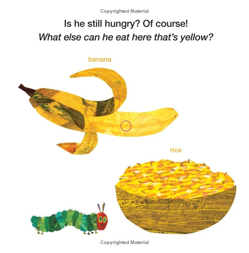 the very hungry caterpillar eats lunch: a colors book (the world of eric carle)