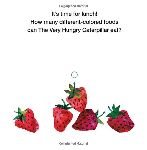the very hungry caterpillar eats lunch: a colors book (the world of eric carle)