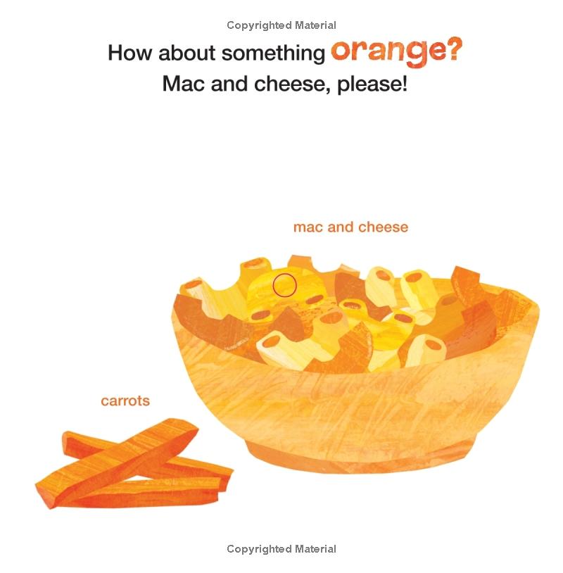 the very hungry caterpillar eats lunch: a colors book (the world of eric carle)