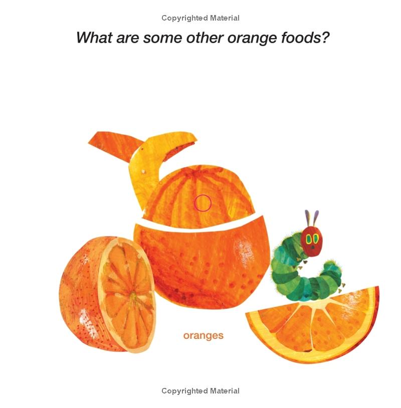 the very hungry caterpillar eats lunch: a colors book (the world of eric carle)