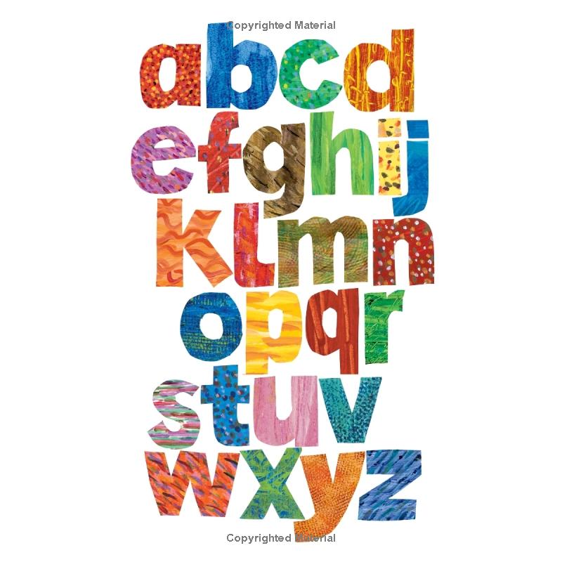 the very hungry caterpillarℹs abc