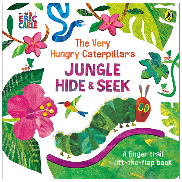 the very hungry caterpillar's jungle hide and seek: a finger trail lift-the-flap book