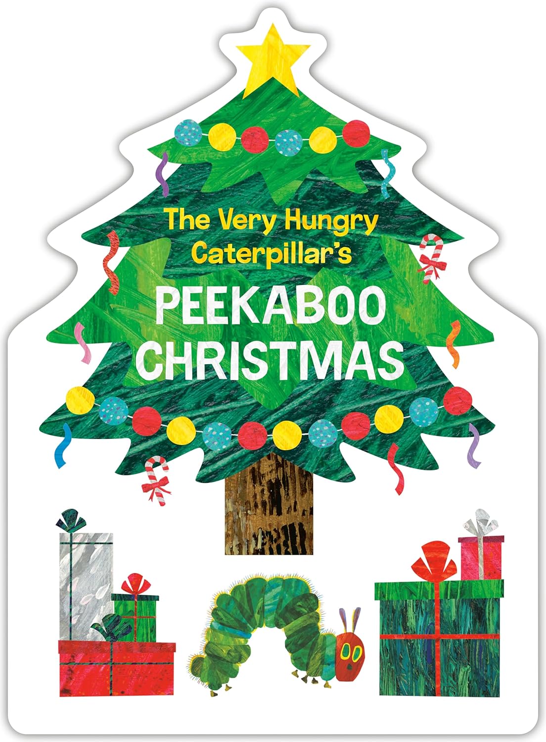 the very hungry caterpillar's peekaboo christmas