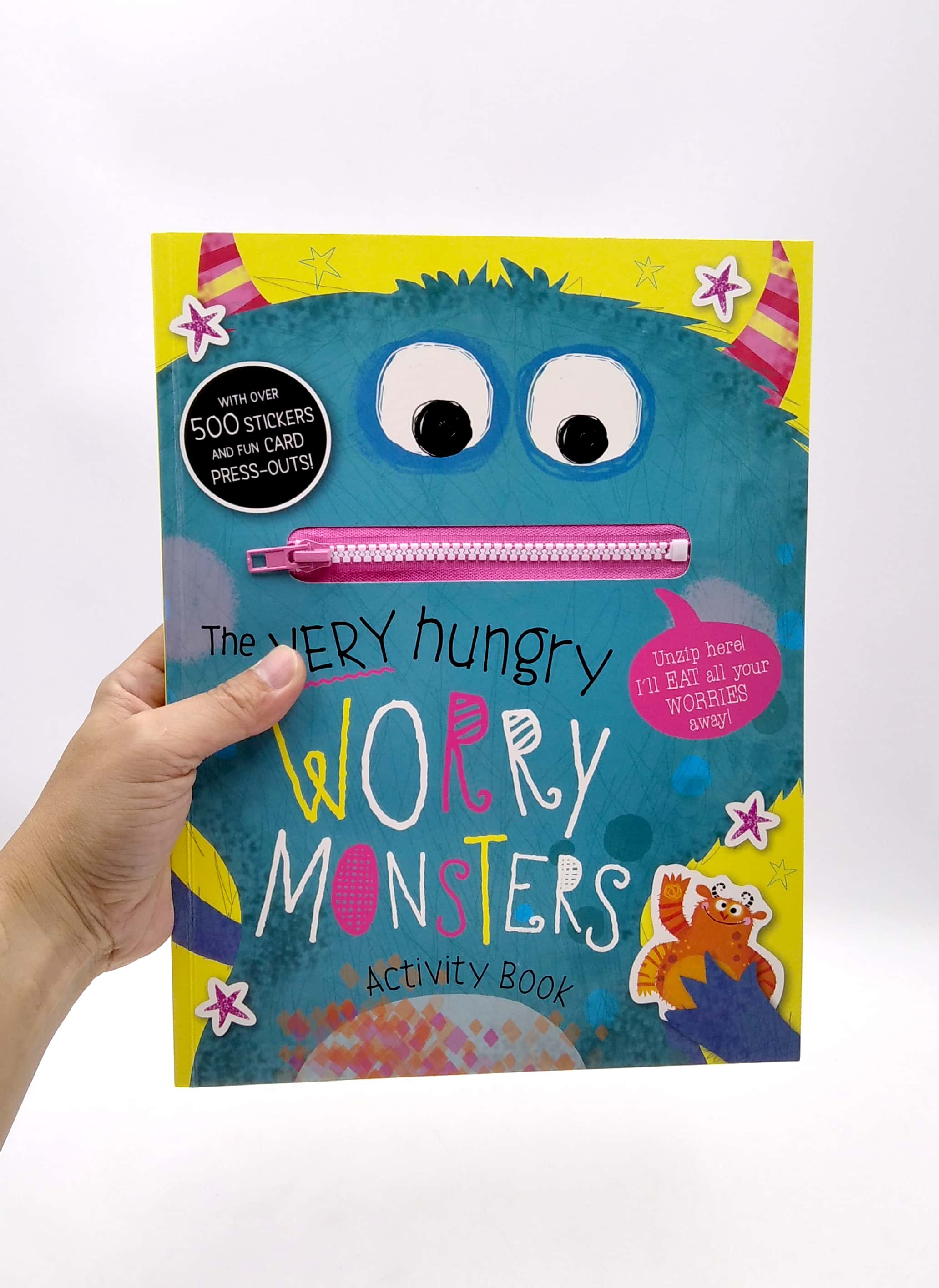 the very hungry worry monsters sticker activity book