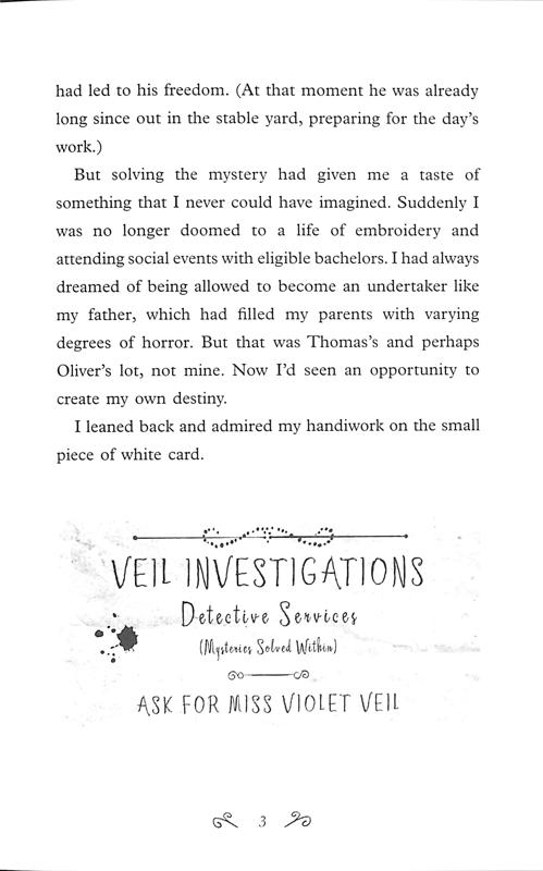 the violet veil mysteries 2: a case of misfortune