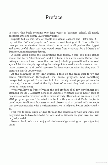 the visual mba: a quick guide to everything youℹll learn in two years of business school