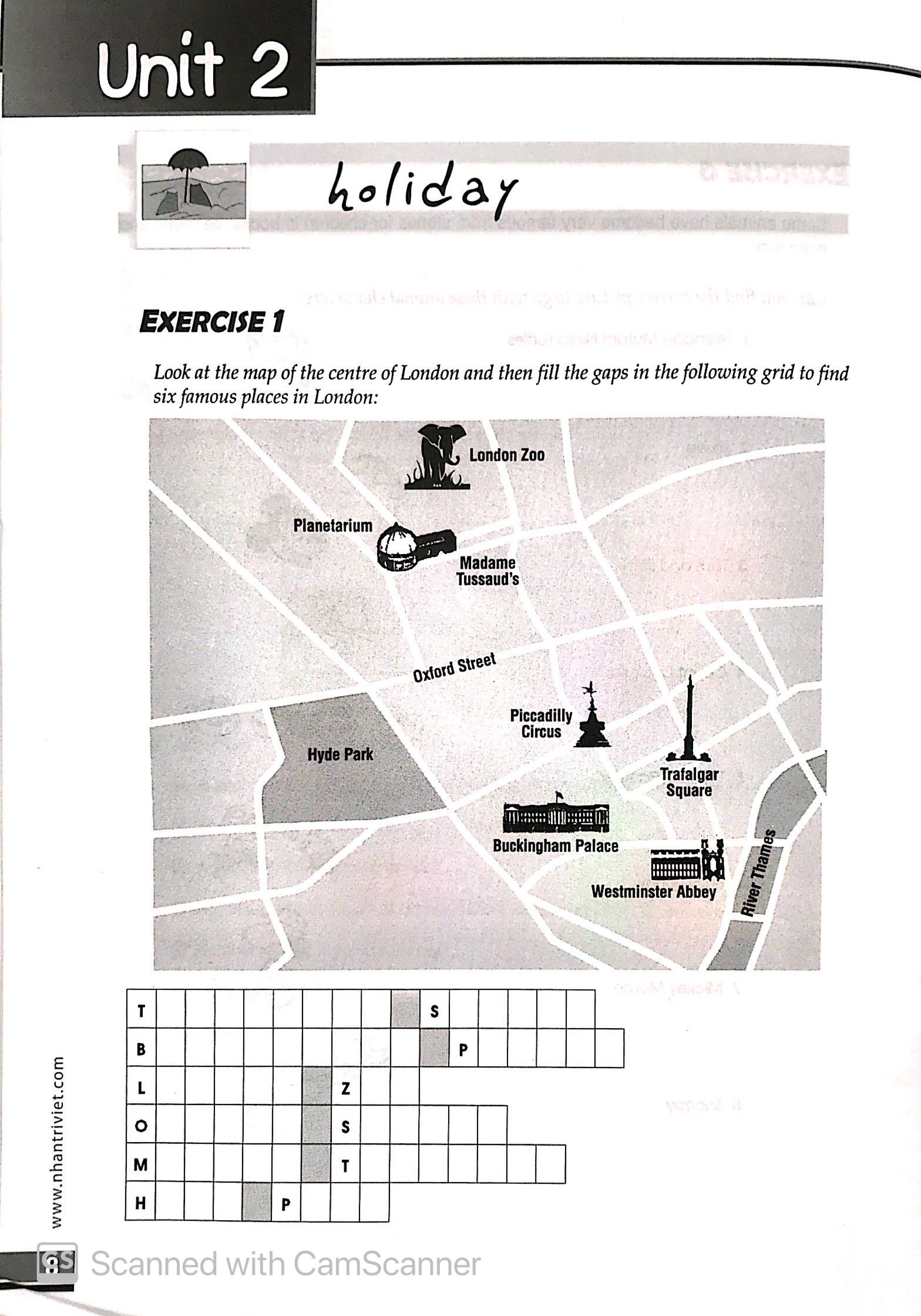 the vocabulary files - a2 level
