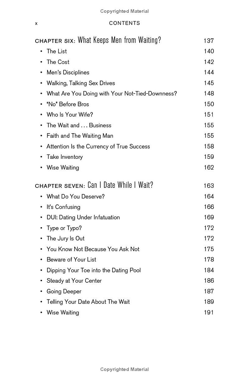 the wait: a powerful practice for finding the love of your life and the life you love