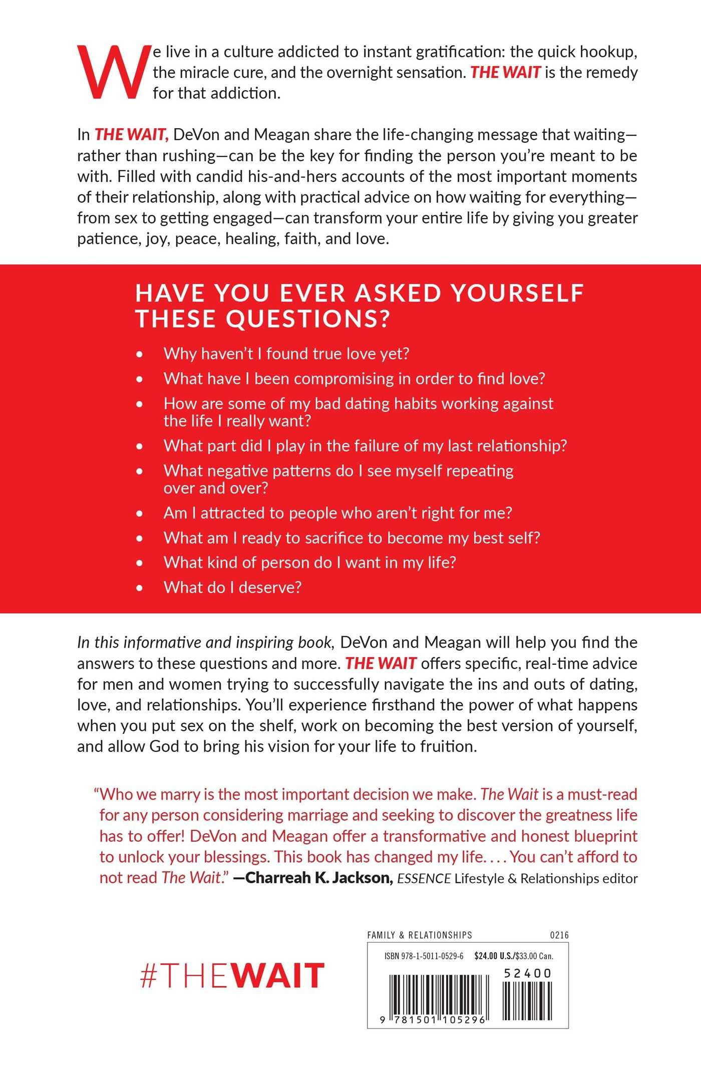 the wait: a powerful practice for finding the love of your life and the life you love