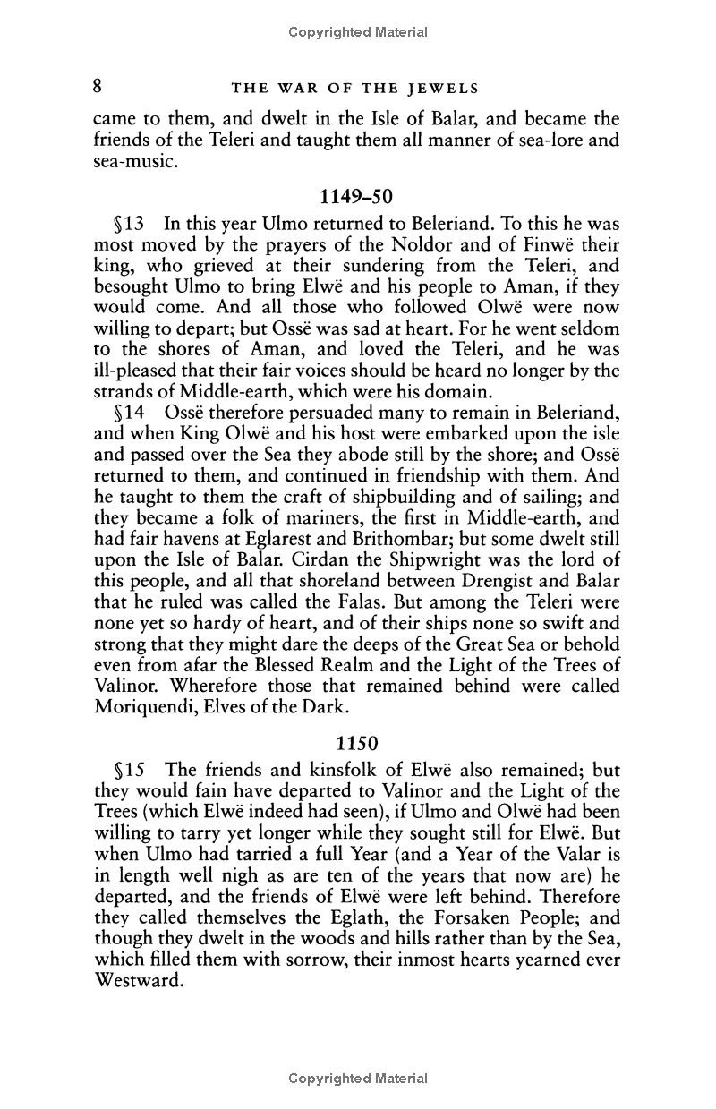 the war of the jewels