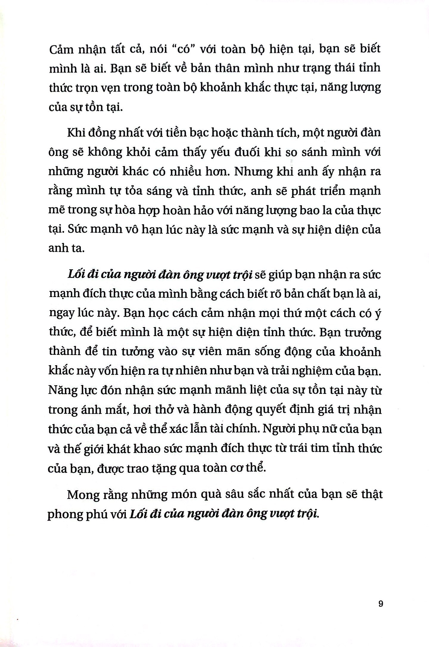the way of the superior man - lối đi của người đàn ông vượt trội