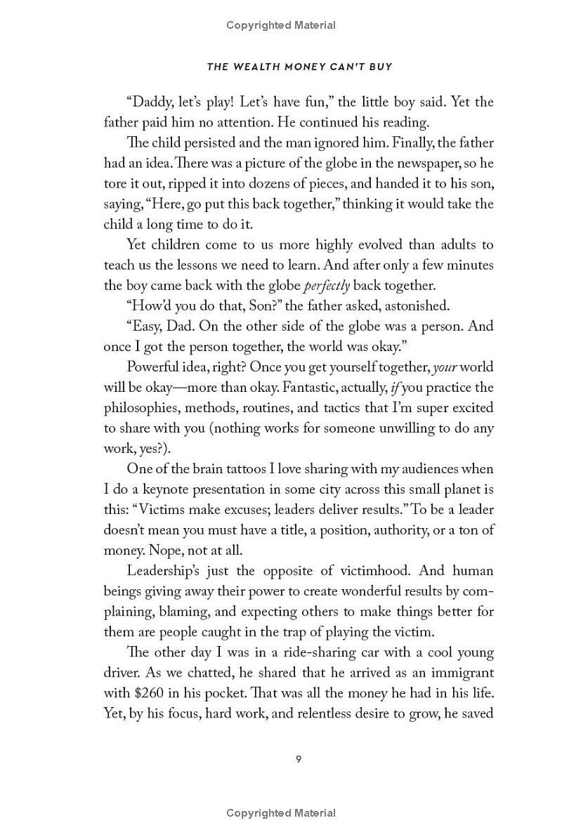 the wealth money can't buy