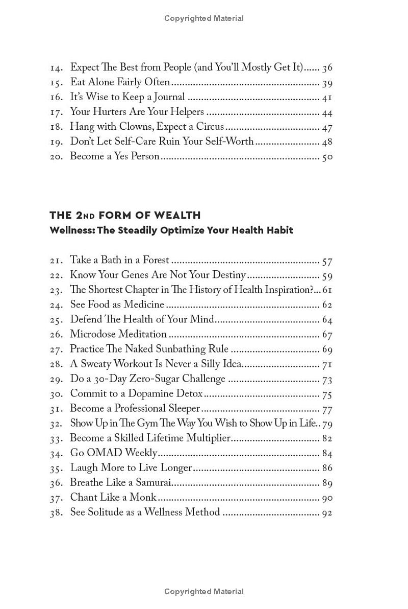 the wealth money can't buy