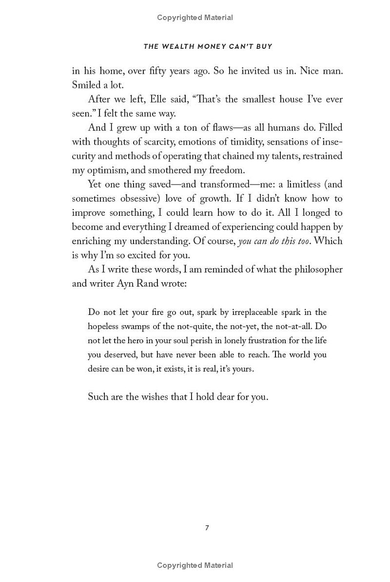 the wealth money can't buy