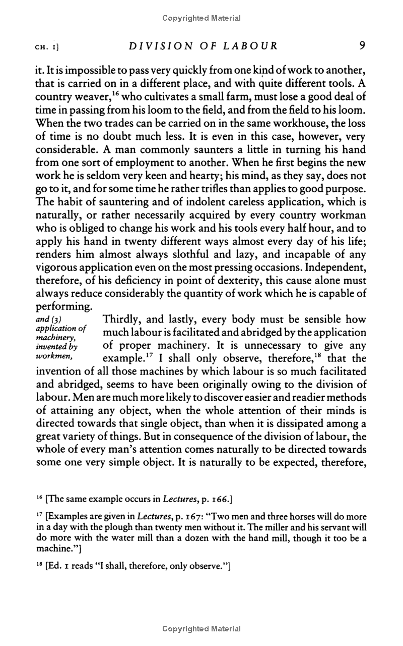 the wealth of nations