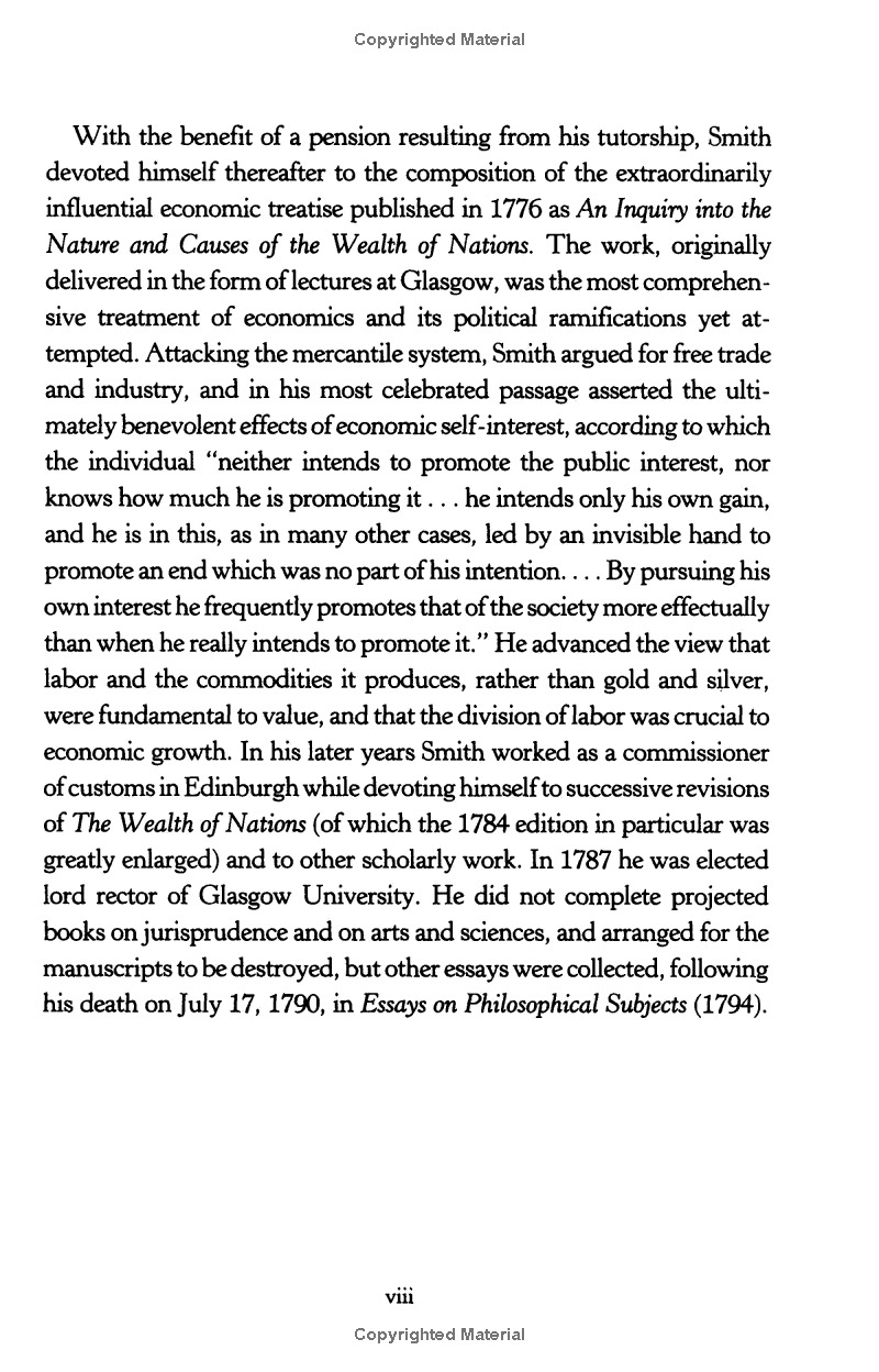 the wealth of nations