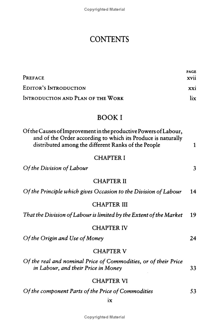 the wealth of nations