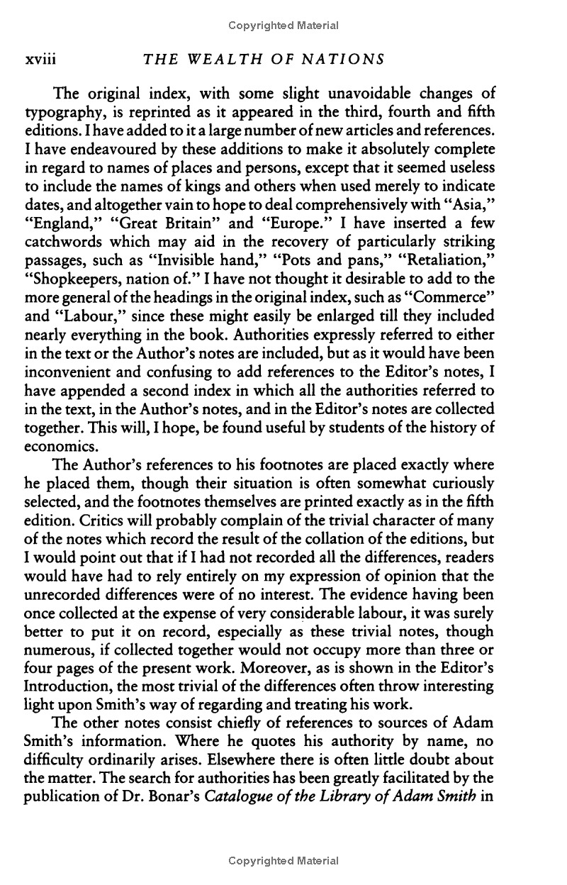 the wealth of nations