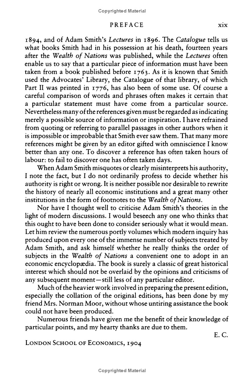 the wealth of nations