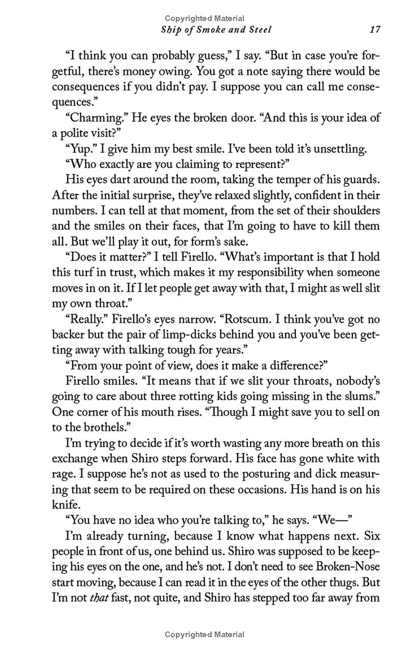 the wells of sorcery book 1: ship of smoke and steel