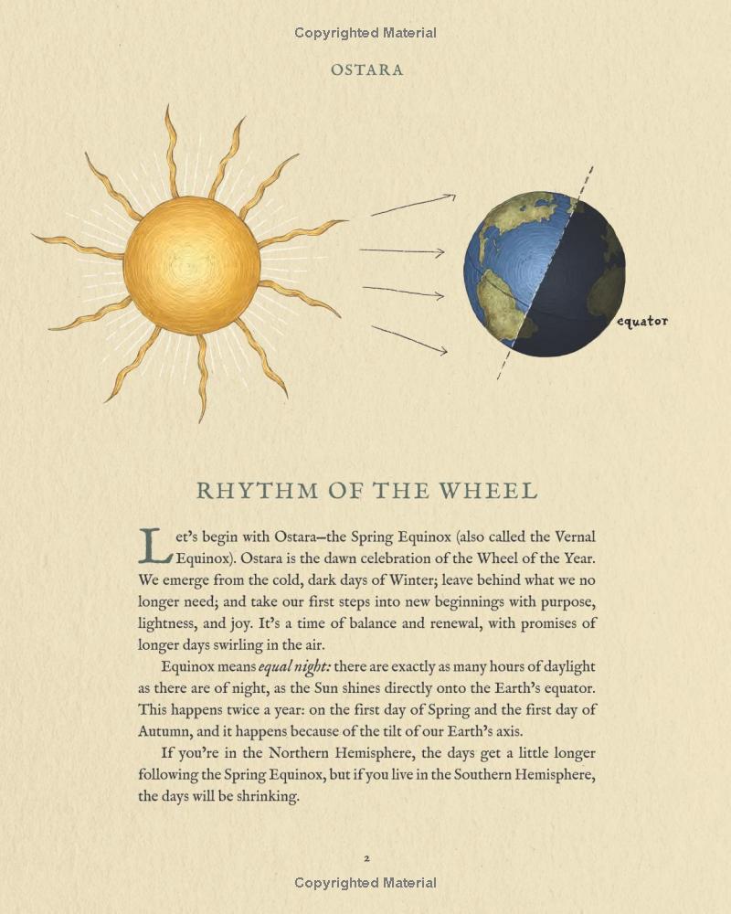 The Wheel Of The Year - An Illustrated Guide To Nature's Rhythms