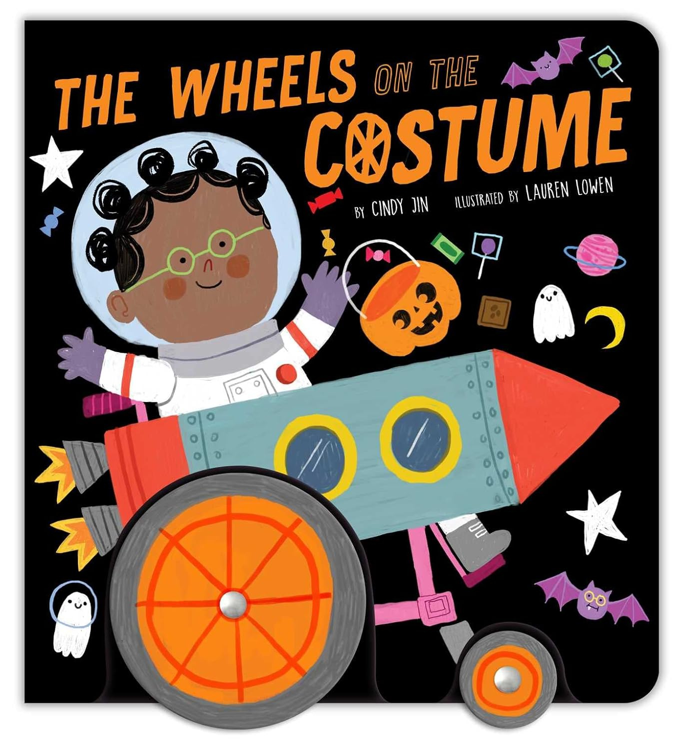 the wheels on the costume