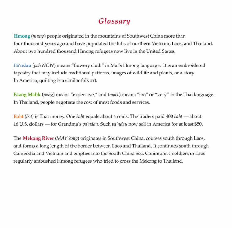 the whispering cloth: a refugee's story