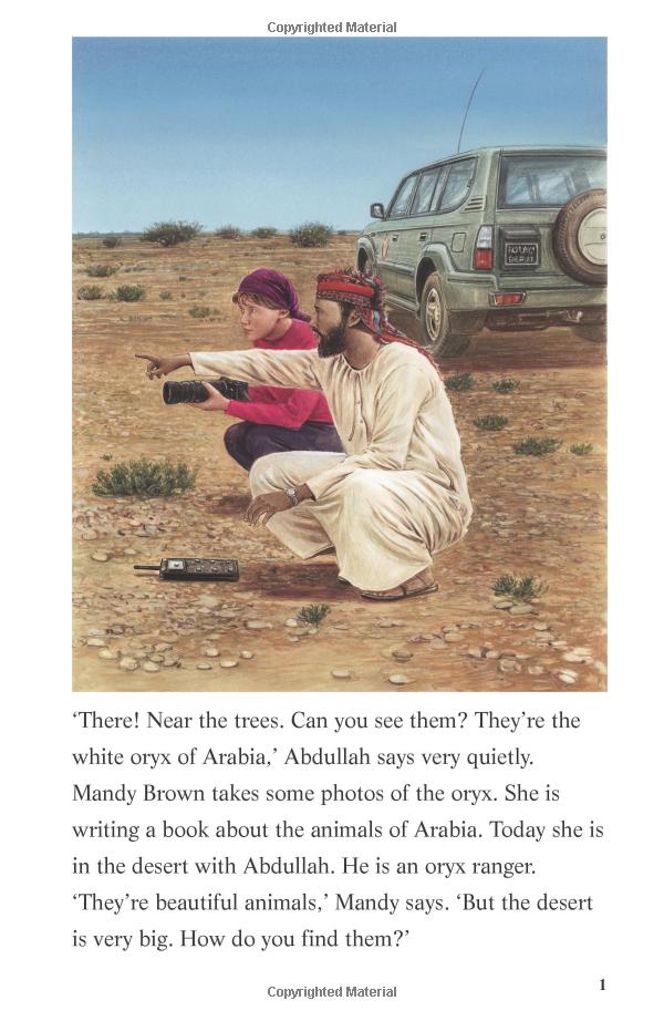 the white oryx: easystarts