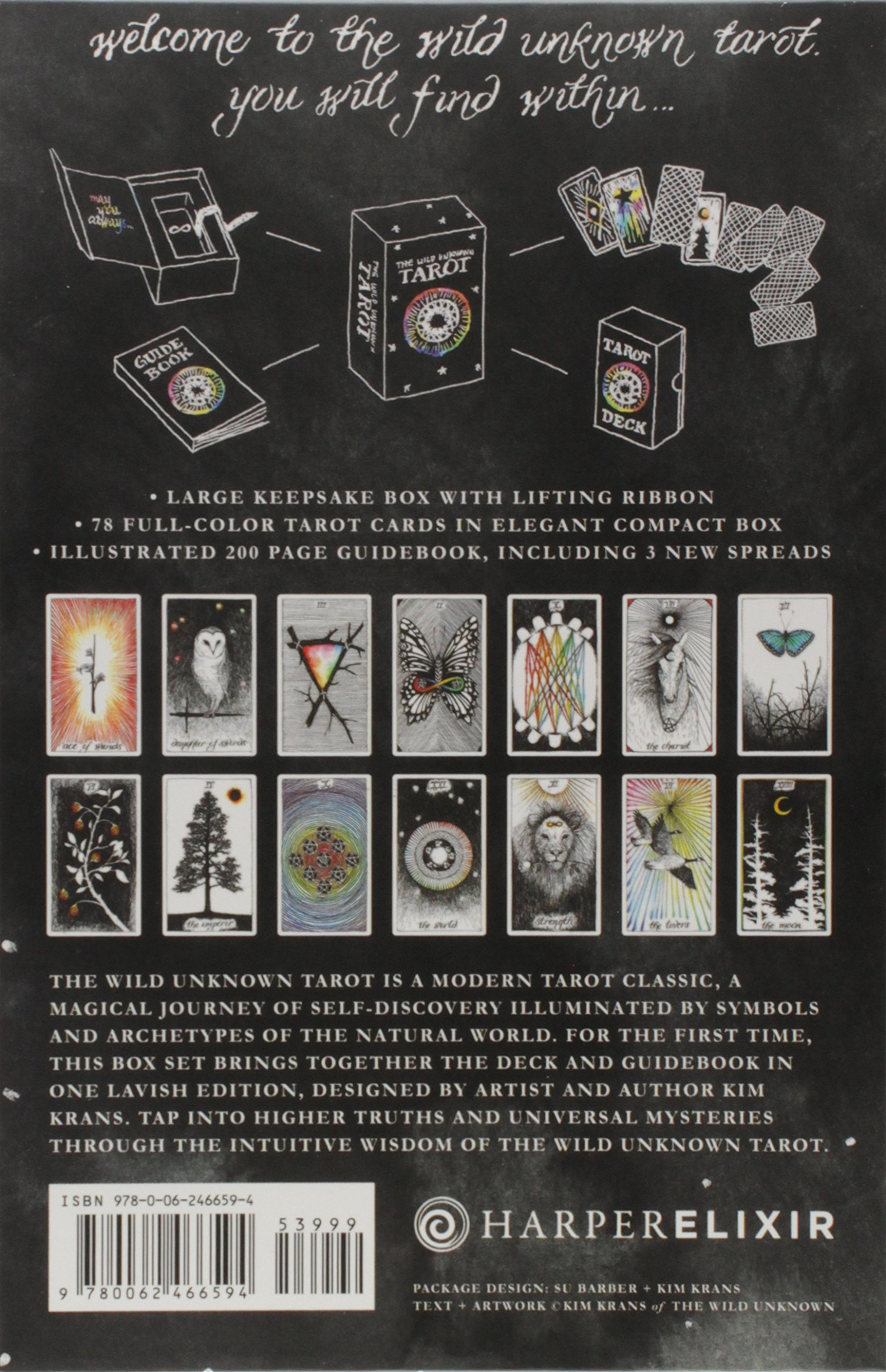 the wild unknown tarot deck and guidebook (official keepsake box set)