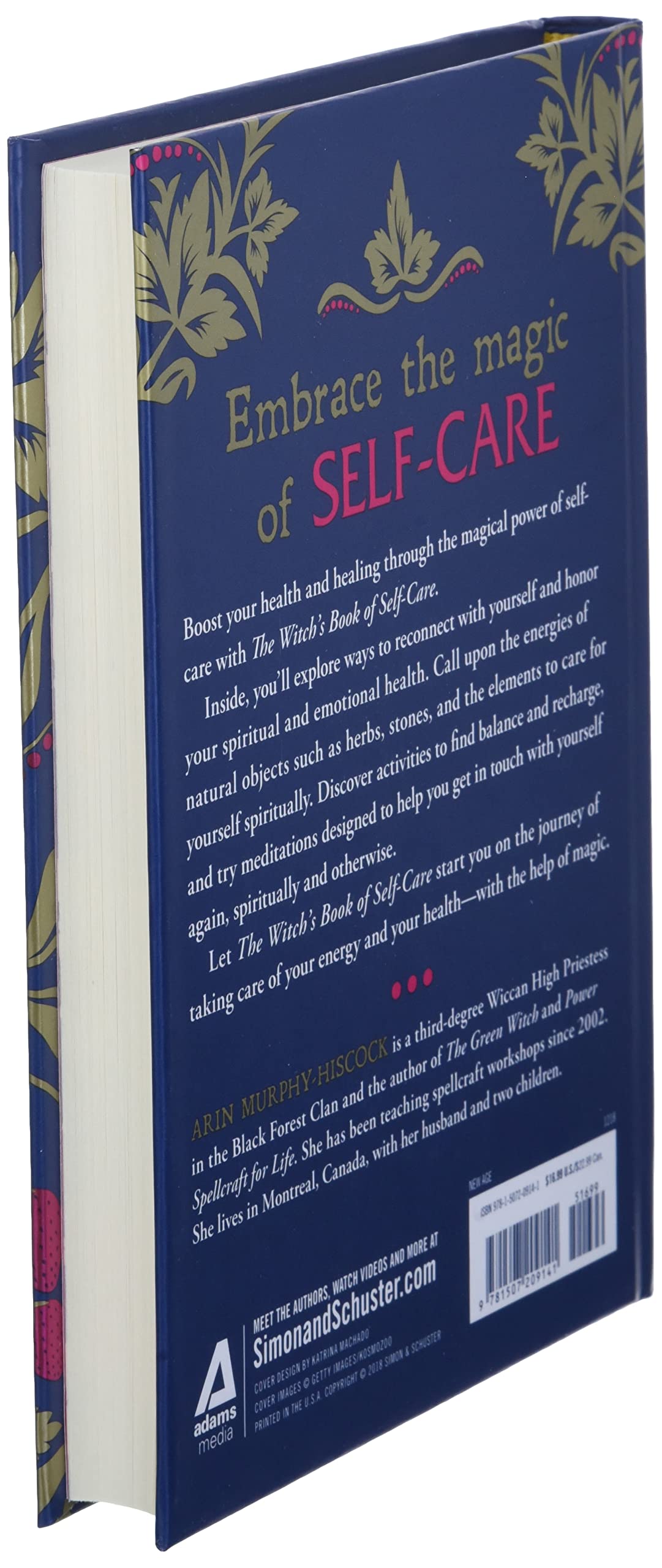 the witch's book of self-care: magical ways to pamper, soothe, and care for your body and spirit