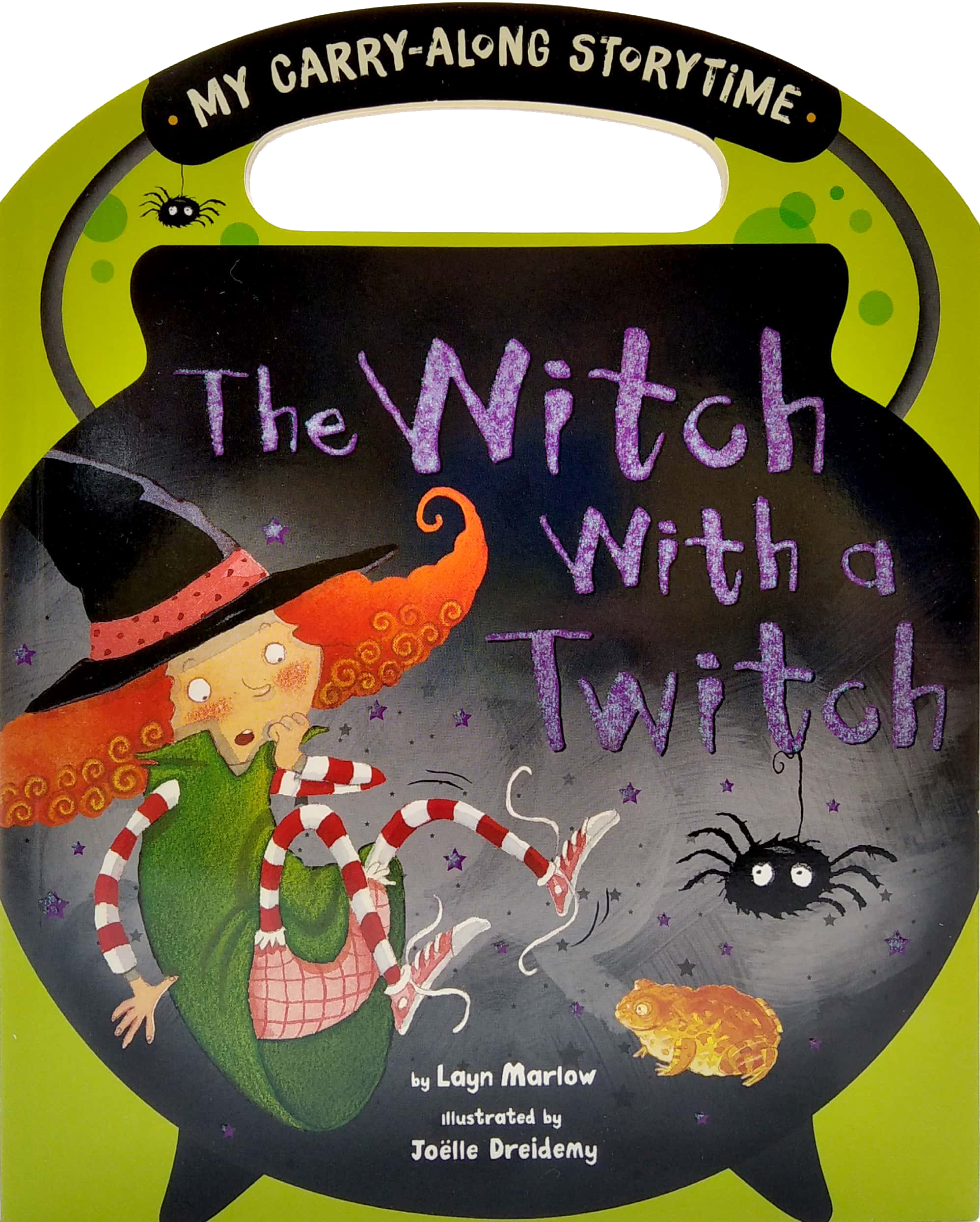 the witch with a twitch (my carry-along storytime)