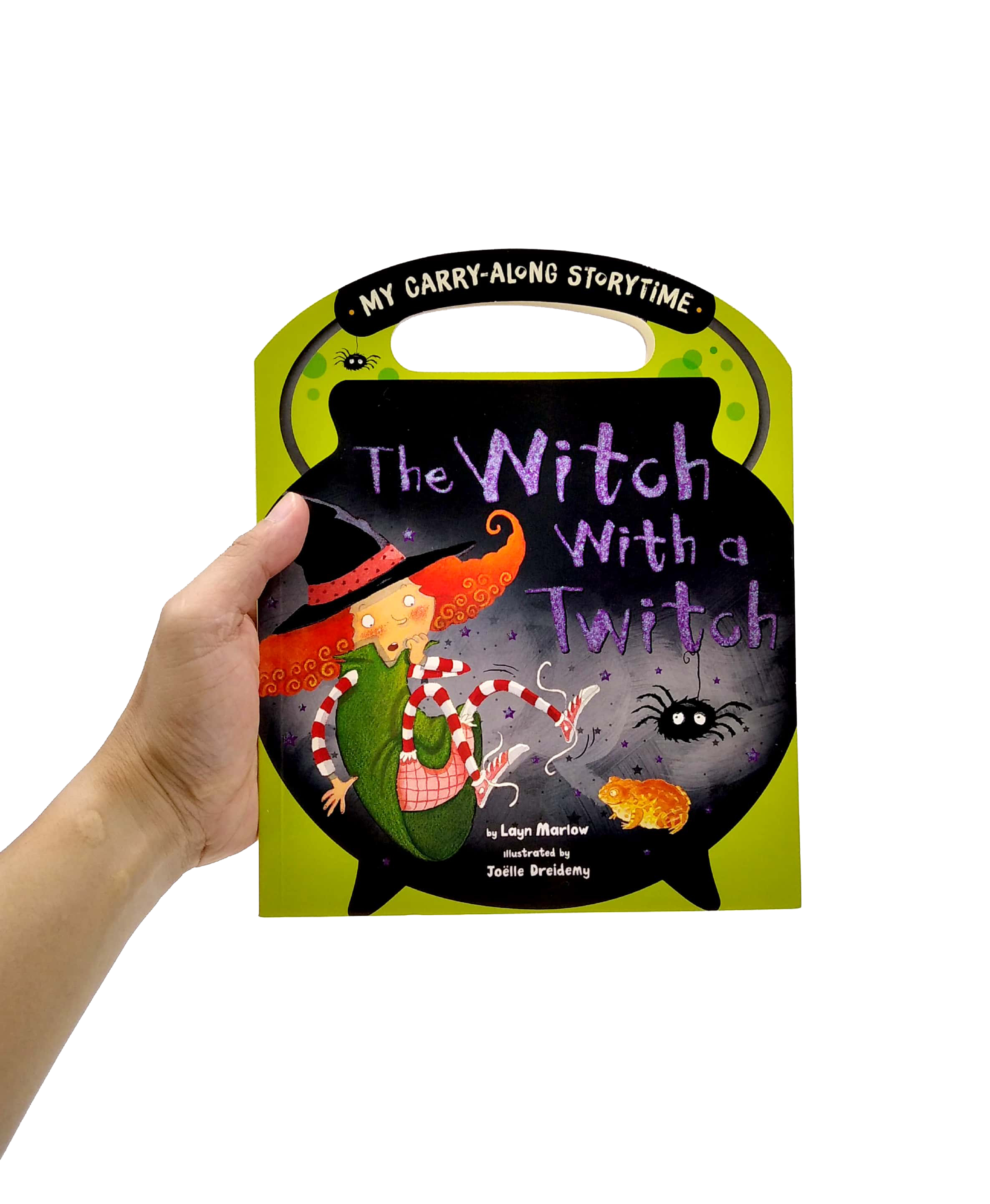 the witch with a twitch (my carry-along storytime)