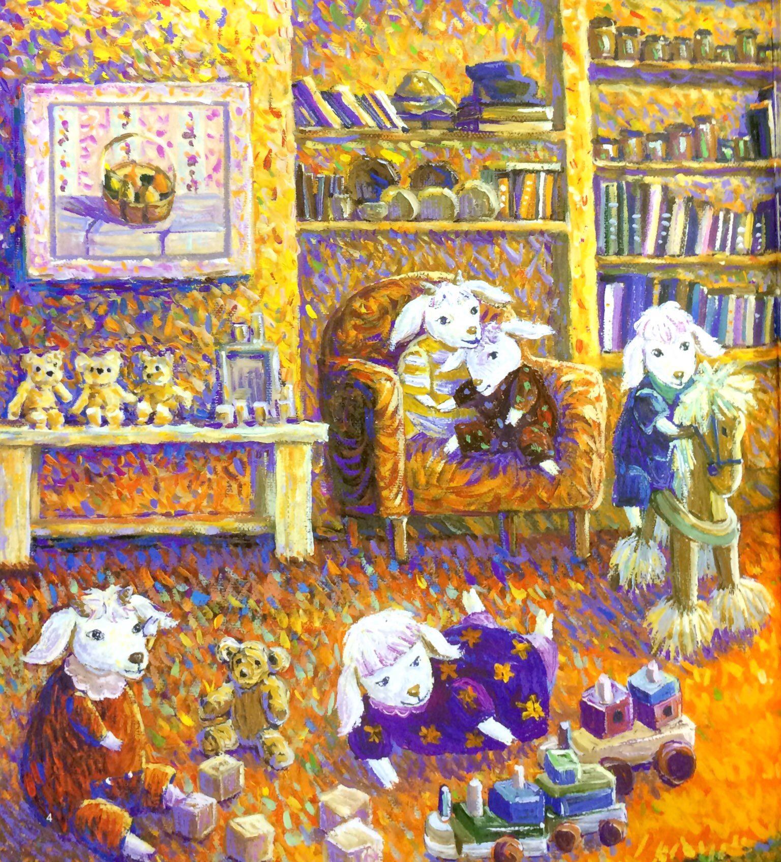 the wolf and the seven little goats