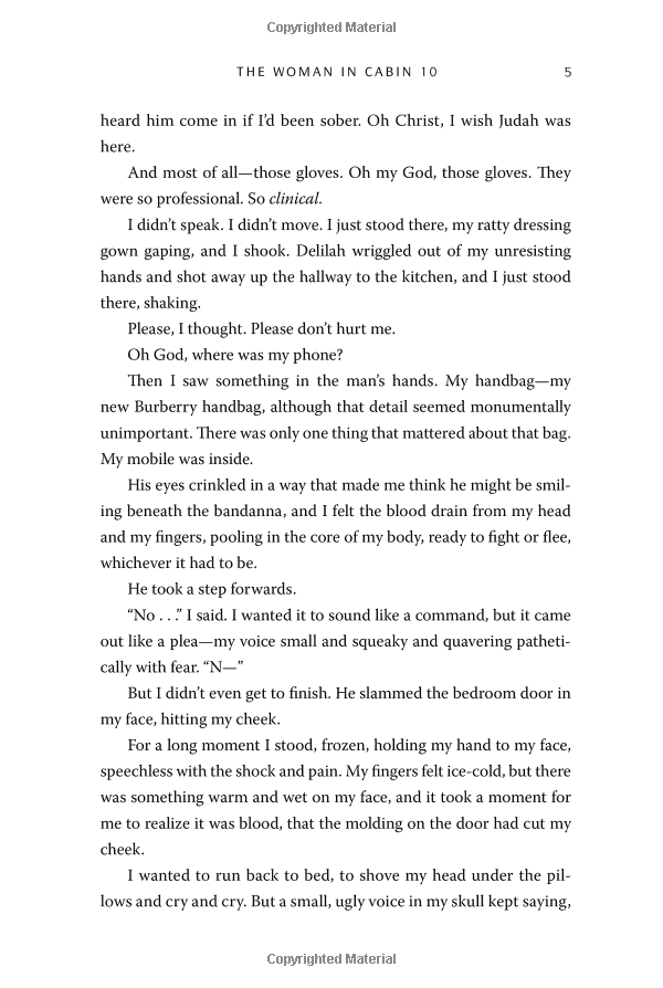 the woman in cabin 10